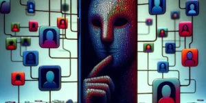 "Person using a smartphone to anonymously view Instagram stories, highlighting tips and tools for discreet story viewing in the guide 'Instagram Story Viewer: The Complete Guide to Anonymous Story Viewing.'"