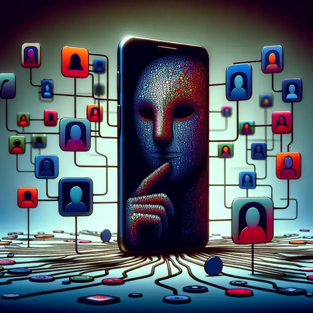 "Person using a smartphone to anonymously view Instagram stories, highlighting tips and tools for discreet story viewing in the guide 'Instagram Story Viewer: The Complete Guide to Anonymous Story Viewing.'"