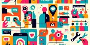 "Infographic illustrating Instagram Story viewers: key privacy settings, popular tools for analytics, and best practices for maximizing viewer engagement in social media marketing."